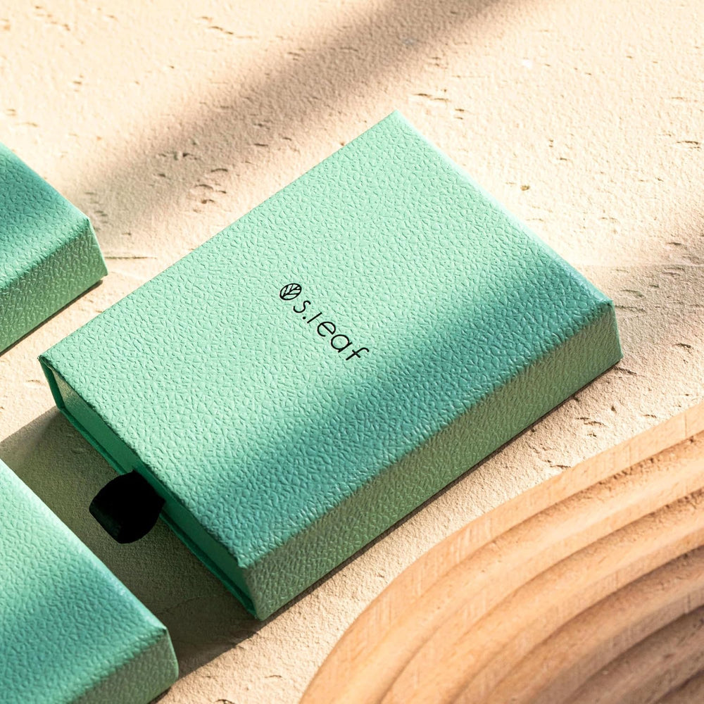 S.Leaf Single Diamond Love Women's Cross Necklace