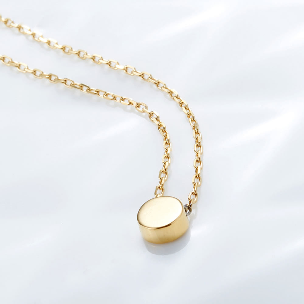 cute minimalist Dot Necklace