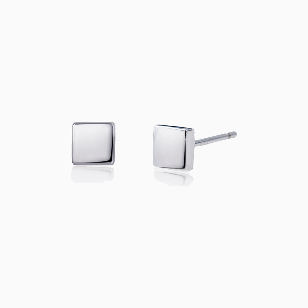 Square Stud Earrings